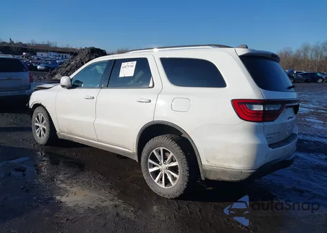 2016 Dodge Durango Limited from USA, damaged, VIN 1C4RDJDG6GC345454